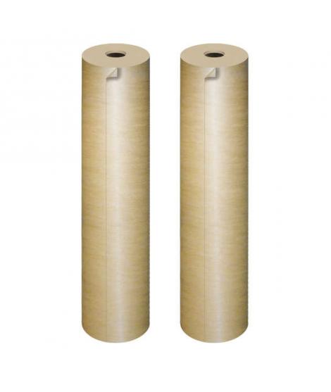 Dohe Bobina de Papel Kraft Verjurado - 110cm de Ancho - Alta Calidad y Resistencia - Ideal para Embalaje y Proteccion
