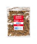 Dohe Gomas de Latex - Longitud 12cm - Gran Resistencia y Elasticidad - Bolsa de 100gr