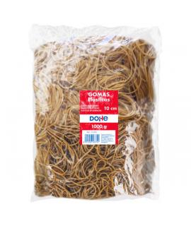 Dohe Gomas de Latex - Longitud 10cm - Gran Resistencia y Elasticidad - Bolsa de 1 Kg
