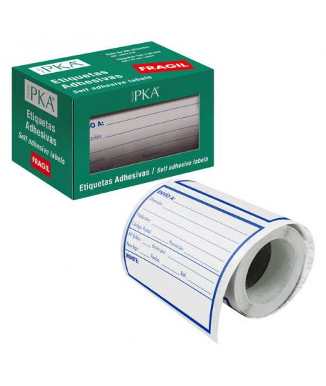 Dohe Rollo de 200 Etiquetas Adhesivas Pre-Impresas - 109x82mm - Ideal para Expedicion de Paquetes