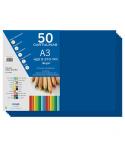 Dohe Cartulinas A3 - 50 Hojas - Gramaje de 180g - Ideal para Manualidades y Proyectos Escolares