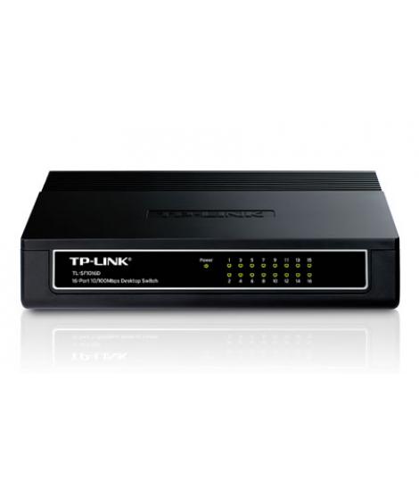 TP-Link TL-SF1016D Switch Sobremesa 16 Puertos a 10/100Mbps