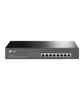 TP-Link Switch  Sobremesa - 8 Puertos Gigabit con PoE+  - Montaje en Rack