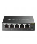 TP-Link Switch Easy Smart de 5 puertos Gigabit - Plug & Play - Carcasa Metalica - Reduce el Consumo de Energia