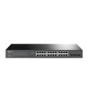 TP-Link Omada Switch Smart Gigabit JetStream - 24 Puertos PoE+ - 4 Ranuras SFP - Montaje en Rack