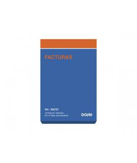 Dohe Talonarios Preimpresos a Dos Tintas en Papel Autocopiativo - Octavo Natural - Triplicado - 100 Hojas