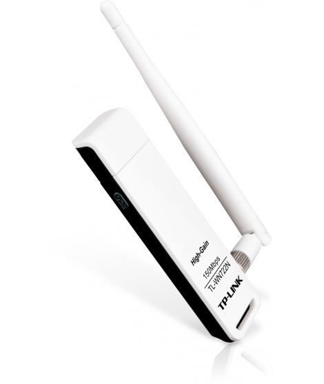 TP-Link TL-WN722N Adaptador USB Inalambrico a 150Mbps