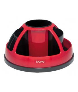 Dohe Organizador de Sobremesa Giratorio - Material de Maxima Calidad - Libre de Metales Pesados - Ideal para Ordenar Utensilios