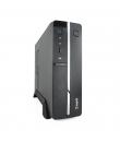 Tooq Caja Micro ATX, Mini ITX Slim - Fuente de Alimentacion 500W - 1x HDD3,5 + 1x SDD2,5 + 1x HDD5.25 - USB-2.0, USB 3.0, Mic - 