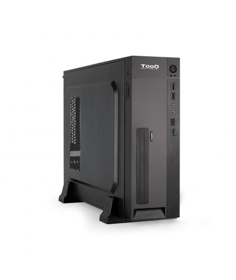 Tooq Caja Slim MATX TQC-3008U3CD 500W Lector Tarjetas - Color Negro
