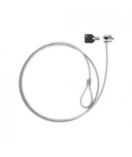 Tooq Cable de Seguridad Universal con Llave para Portatiles - Acero 4.5mm - Longitud 1.50m