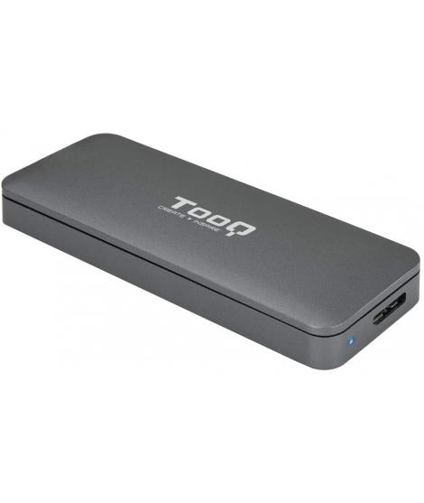 Tooq Carcasa Externa SSD M2 NGFF USB-C - Color Gris