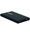 Tooq Carcasa Externa HDD/SDD 2.5" hasta 9,5mm SATA USB 2.0 - Color Negro