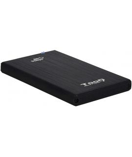 Tooq Carcasa Externa HDD/SDD 2.5" hasta 9,5mm SATA USB 3.0/3.1 Gen 1 - Color Negro