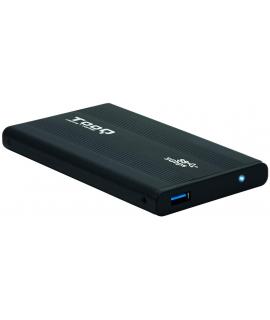Tooq Carcasa Externa HDD/SDD 2.5" hasta 9,5mm SATA USB 3.0 - Color Negro