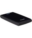 Tooq Carcasa Externa HDD/SDD 2.5" hasta 12,5mm SATA USB 3.0 - Sin Tornillos - Color Negro