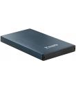 Tooq Carcasa Externa HDD/SDD 2.5" hasta 9,5mm SATA USB 3.0 - Color Azul Marino Metalizado