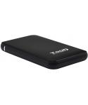 Tooq Carcasa Externa HDD/SDD 2.5" hasta 9.5mm SATA USB 3.0/3.1 Gen 1 - Sin Tornillos - Color Negro