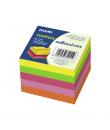 Dohe Cubos de Notas Reposicionables - 75mmx75mm - Cubo de 400 Hojas - Papel de 75gr - Ideales para Oficina y Escuela