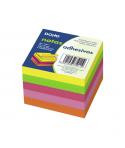 Dohe Cubos de Notas Reposicionables - 75mmx75mm - Cubo de 400 Hojas - Papel de 75gr - Ideales para Oficina y Escuela