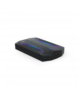 Tooq Caja Externa Gaming para Discos de 2,5? HDDSSD - Color Negro