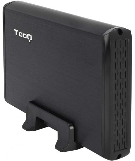 Tooq Carcasa Externa HDD 3.5" SATA USB 2.0 con Soporte - Color Negro