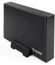 Tooq Carcasa Externa HDD 3.5" SATA USB 3.0 con Soporte - Color Negro