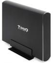 Tooq Carcasa Externa HDD 3.5" SATA USB 3.03.1 Gen1 con Soporte - Color Negro