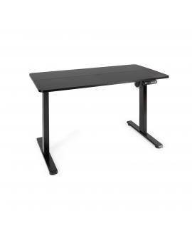 Tooq Origami Mesa de Escritorio Electrica Ajustable en Altura 730-1180mm - Motor DC 100-240V - Tablero de MDF 18mm - Color Negro