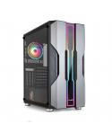 Tooq Nightcity Caja Semitorre Gaming EATX/ATX/Micro-ATX/Mini-ITX - Panel Lateral Cristal Templado - Tamaño Disco Soportado 3.5",