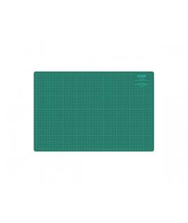 Dohe Vade de Corte PVC 3mm - Superficie Autocicatrizante - Cuadricula Impresa Metrica - Tamaño A3