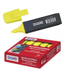 Dohe Marcadores Fluorescentes - Punta Biselada de 1-5mm - Clip en la Capucha - Apto para Todo Tipo de Papel