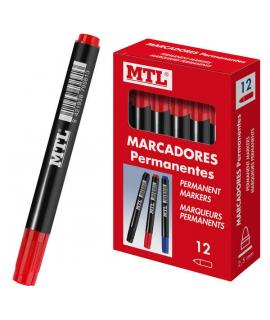 Dohe Marcadores Permanentes - Punta Conica de 2mm - Resistente al Agua y Secado Rapido - Ideal para Rotular en Cualquier Superfi