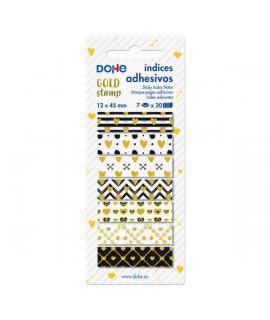Dohe Pack de 6 Mini Marcapaginas Fluorescentes en Tonos Pastel - Colores Surtidos