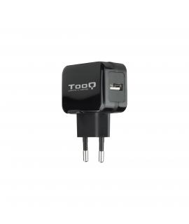 Tooq Cargador de Pared USB 5V 2.4 A - 1 Puerto USB - Color Negro