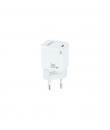 Tooq Cargador de Pared GaN USB-CPD 30W - Color Blanco