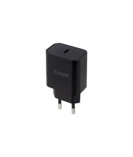 Tooq Cargador de Pared 1x USB-C/PD 20W - Color Negro