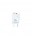 Tooq Cargador de Pared USB-CPD + USB-AQC 20W - Color Blanco