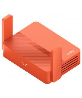 Cudy TR1200 Router de Viaje WiFi AC1200 Doble Banda - 1x Puerto Wan 100/10 Mbps y 1x Puertos Lan 100/10 Mbps - 2 Antenas Externa