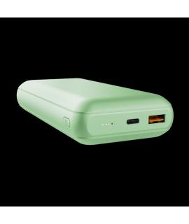 Trust Redoh Powerbank 20000mAh - USB, Tipo C - Carga Rapida - Color Verde