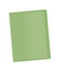 Dohe Carpeta con 10 Fundas A4 - Tapa Flexible de Polipropileno - Fundas Transparentes Soldadas - Color Verde