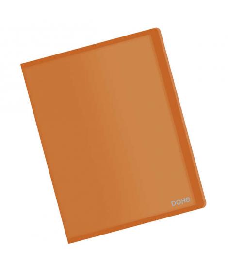 Dohe Carpetas con Fundas Din A4 - Tapa Flexible de Polipropileno - Fundas Transparentes Soldadas - Organiza Tus Documentos con F