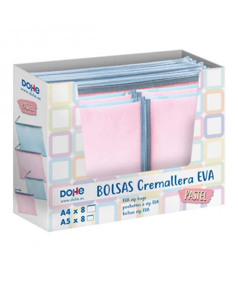 Dohe Expositor de 16 Bolsas Cremallera Eva