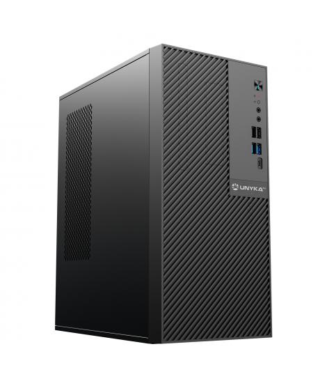 Unykach Numen 500 Pro Midi Tower Caja ITX, MicroATX - Tamaño Disco Soportado 3.5", 2.5" - USB-A 2.0/3.2/C y Audio