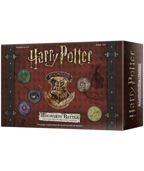 Harry Potter Hogwarts Battle: Encantamientos y Pociones Juego de Cartas - Tematica Fantasia - De 2 a 4 Jugadores - A partir de 1