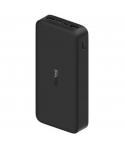 Xiaomi Redmi Bateria Externa/Power Bank 20000 mAh - Carga Rapida 18W - 2x USB-A , 1x USB-C, 1x Micro USB - Color Negro