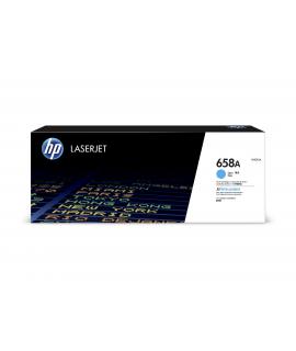 HP W2001A Cyan Cartucho de Toner Original - 658A