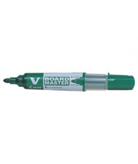 Pilot V-Board Master Begreen Rotulador para Pizarra Blanca - Punta Redonda 6mm - Trazo 2.3mm - 91% Plastico Reciclado - Recargab