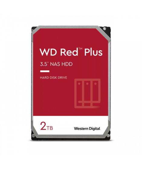 WD Red Plus Disco Duro Interno 3.5" 2TB NAS SATA3