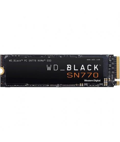 WD Black SN770 Disco Duro Solido SSD 500GB M2 PCIe Gen4 NVMe